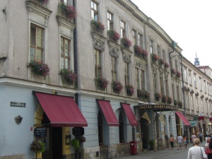 Krakov - hotel Saski