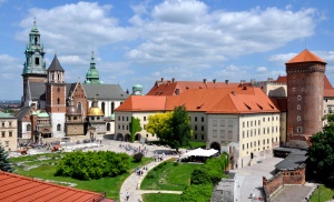 Polsko - Hrad Wawel v Krakově